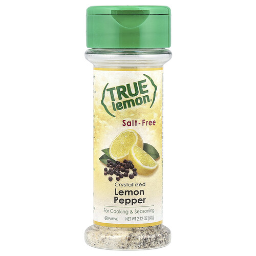 True Citrus True Lemon®, Crystallized Lemon Pepper, 2.12 oz (60 g)