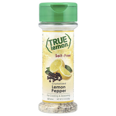 True Citrus  True Lemon®  Crystallized Lemon Pepper  2.12 oz (60 g)
