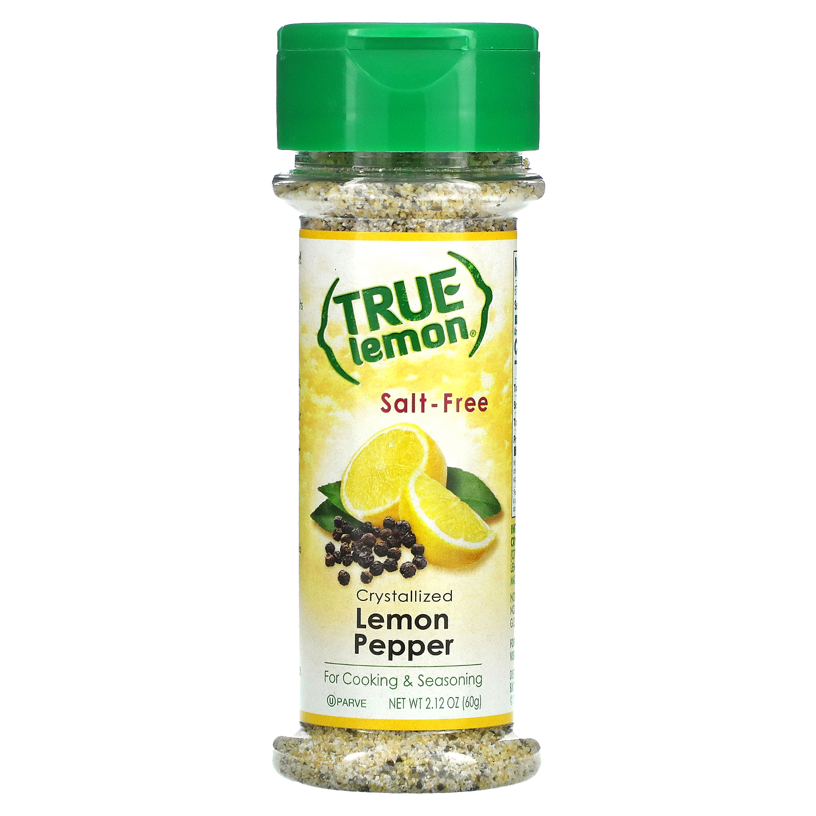 True Citrus, True Lemon, Crystallized Lemon Pepper, 2.12 oz (60 g)