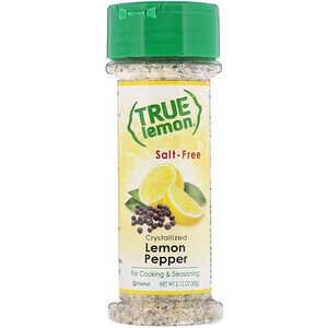 Отзывы о True Citrus, True Lemon, Crystallized Lemon Pepper, Salt-Free, 2.12 oz (60 g)