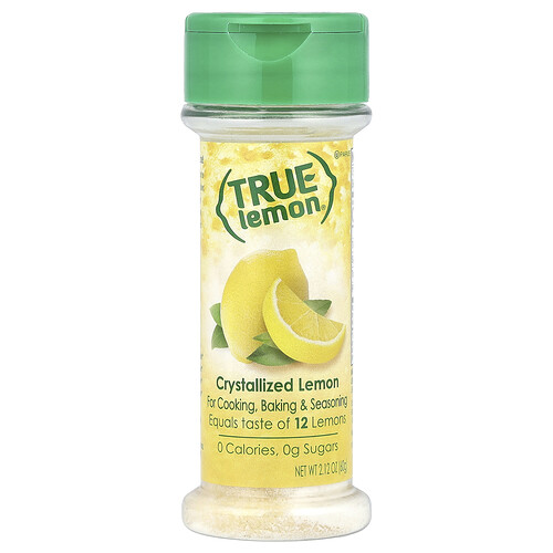 True Citrus True Lemon®, Crystallized Lemon, 2.12 oz (60 g)