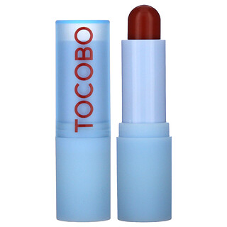 Tocobo, Bálsamo labial con color Glass, 013 Rojo mandarina, 3,5 g (0,12 oz)