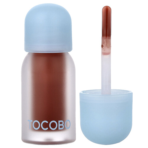 Tocobo, Juicy Berry Plumping Lip Oil, aufpolsterndes Lippenöl mit saftigen Beeren, 04 Bitterbraun, 4 g (0,14 oz.)