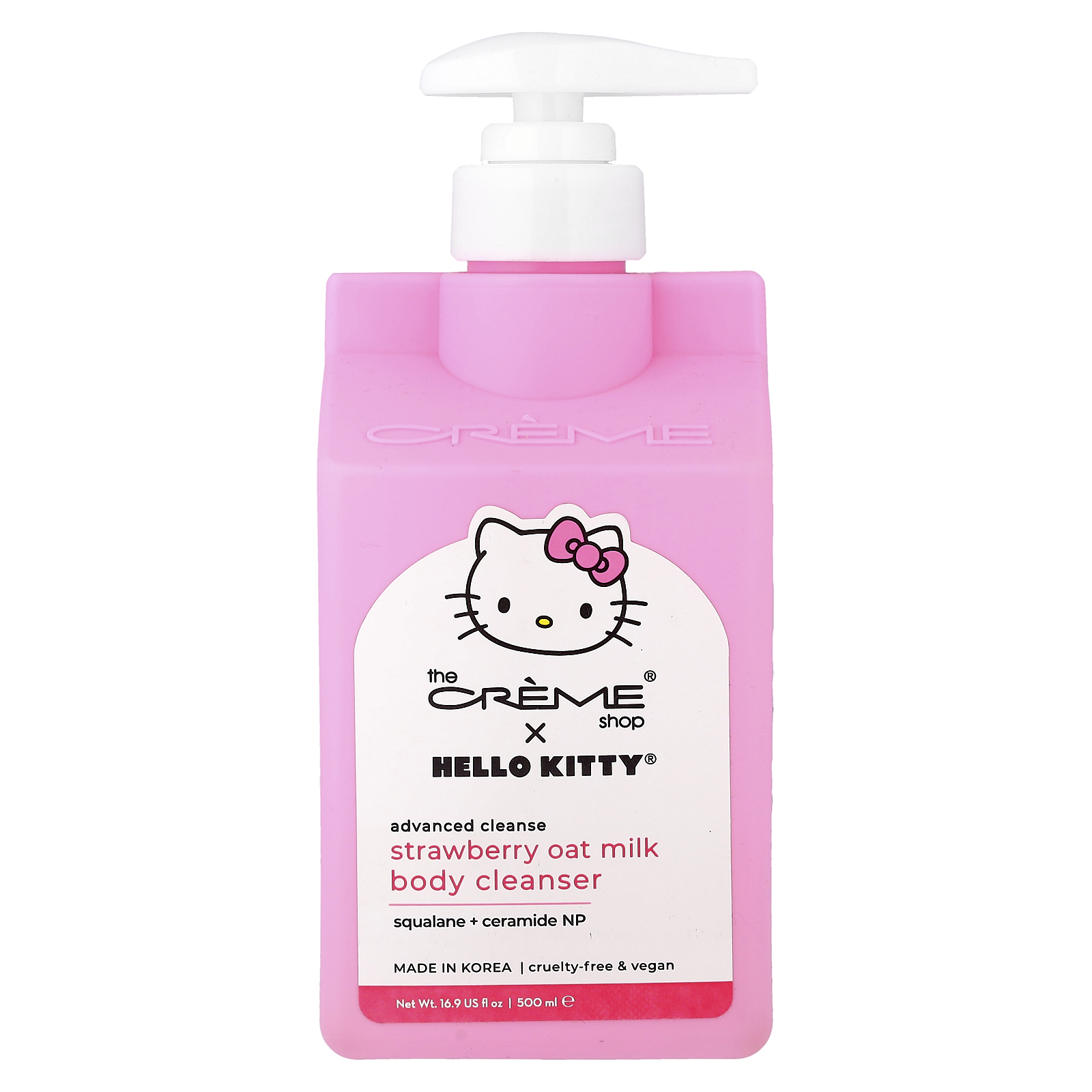 Hello Kitty®, Advanced Cleanse Body Cleanser, Strawberry Oat Milk