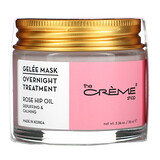 The Creme Shop, Hyaluronic Acid, Overnight Gel Beauty Mask, 2.36 oz (70 ml) - iHerb