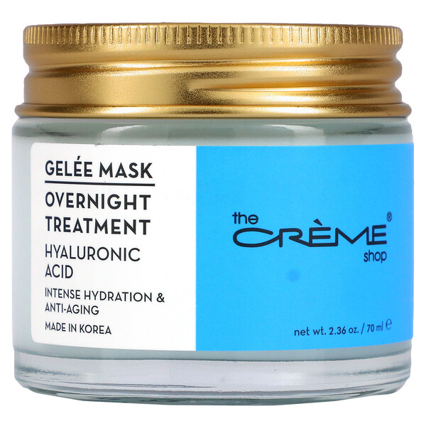 Gelee Beauty Mask, Overnight Treatment, Hyaluronic Acid,  2.36 oz (70 ml)