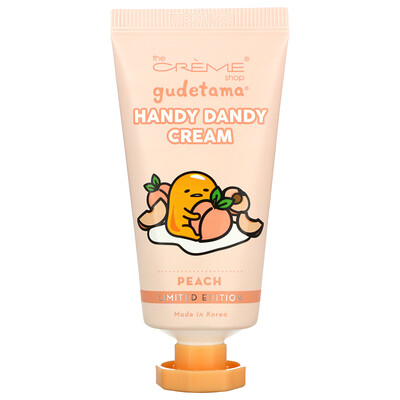 The Creme Shop Handy Dandy Cream, Gudetama, Peach, 1.69 oz (50 ml)