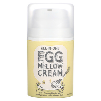 Too Cool for School All-in-One Egg Mellow крем 5-в-1 для увлажнения и повышения упругости 50 г (1 76 унции)