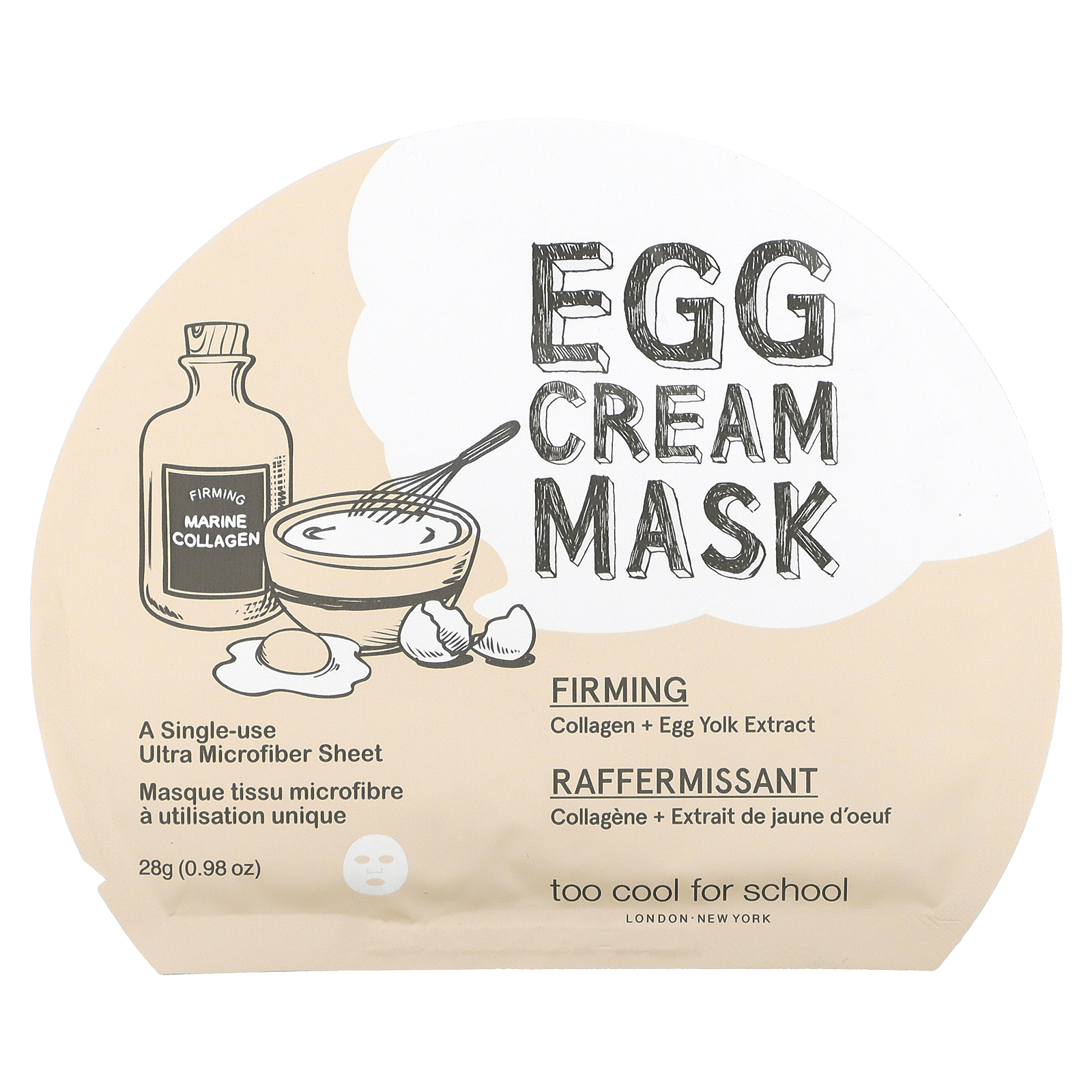 Подтягивающая маска с яйцом. Маска too cool for School Egg Cream. Too cool for School маски тканевые. Маска для лица Egg Cream Mask. Too cool for School маска яичная.