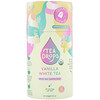 Tea Drops, شاي أبيض بالفانيليا، 2.5 أونصة