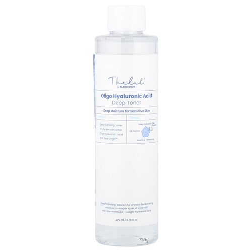 The Lab by BLANC DOUX, Oligo Hyaluronic Acid Deep Toner, Gesichtswasser mit Oligo-Hyaluronsäure, 200 ml (6,76 fl. oz.)