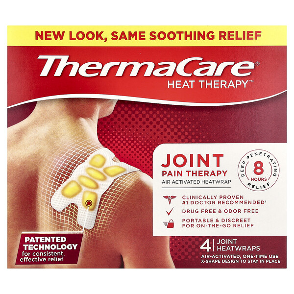ThermaCare Joint Pain Therapy, 4 Joint Heatwraps