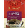 تيتشينو, Mushroom Herbal Tea, Cordyceps Schisandra, Cinnamon Berry, Caffeine Free, 10 Tea Bags, 2.12 oz (60 g)