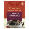Mushroom Herbal Tea, Cordyceps Schisandra, Caffeine Free, 10 Tea Bags, 2.12 oz (60 g)