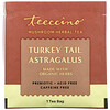 Teeccino, Mushroom Herbal Tea, Turkey Tail Astragalus, Caffeine Free, 10 Tea Bags, 2.12 oz (60 g)