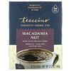 Teeccino, Prebiotic Herbal Tea, Macadamia Nut, Caffeine Free, 10 Tea Bags, 2.12 oz (60 g)