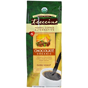 Купить Teeccino, Органический травяной заменитель кофе, сильной обжарки, без кофеина, шоколад, 312 г (11 унций)  на IHerb