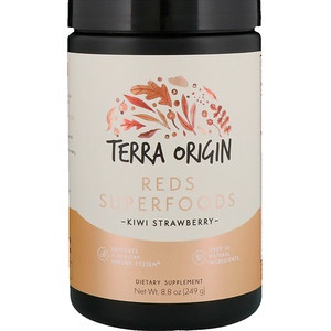 Отзывы о Terra Origin, Reds Superfoods, Kiwi Strawberry, 8.8 oz (249 g)