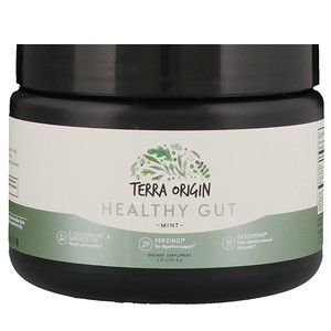 Отзывы о Terra Origin, Healthy Gut, Mint, 5.35 oz (151.8 g)