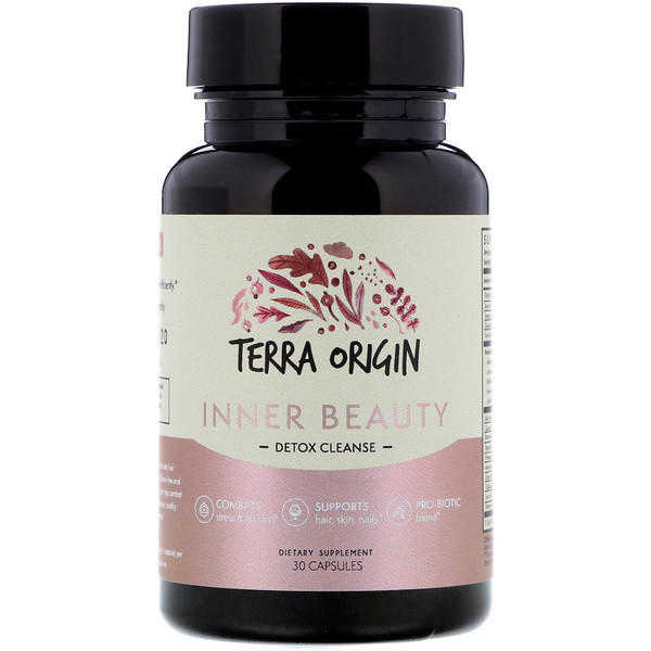 Terra Origin, Inner Beauty, Detox Cleanse, 30 Capsules - iHerb