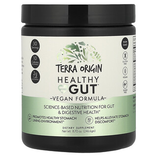 Terra Origin, Healthy Gut™, Vegan Formula, 8.7 oz (246.6 g)