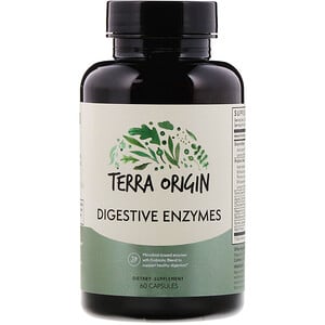 Отзывы о Terra Origin, Digestive Enzymes, 60 Capsules