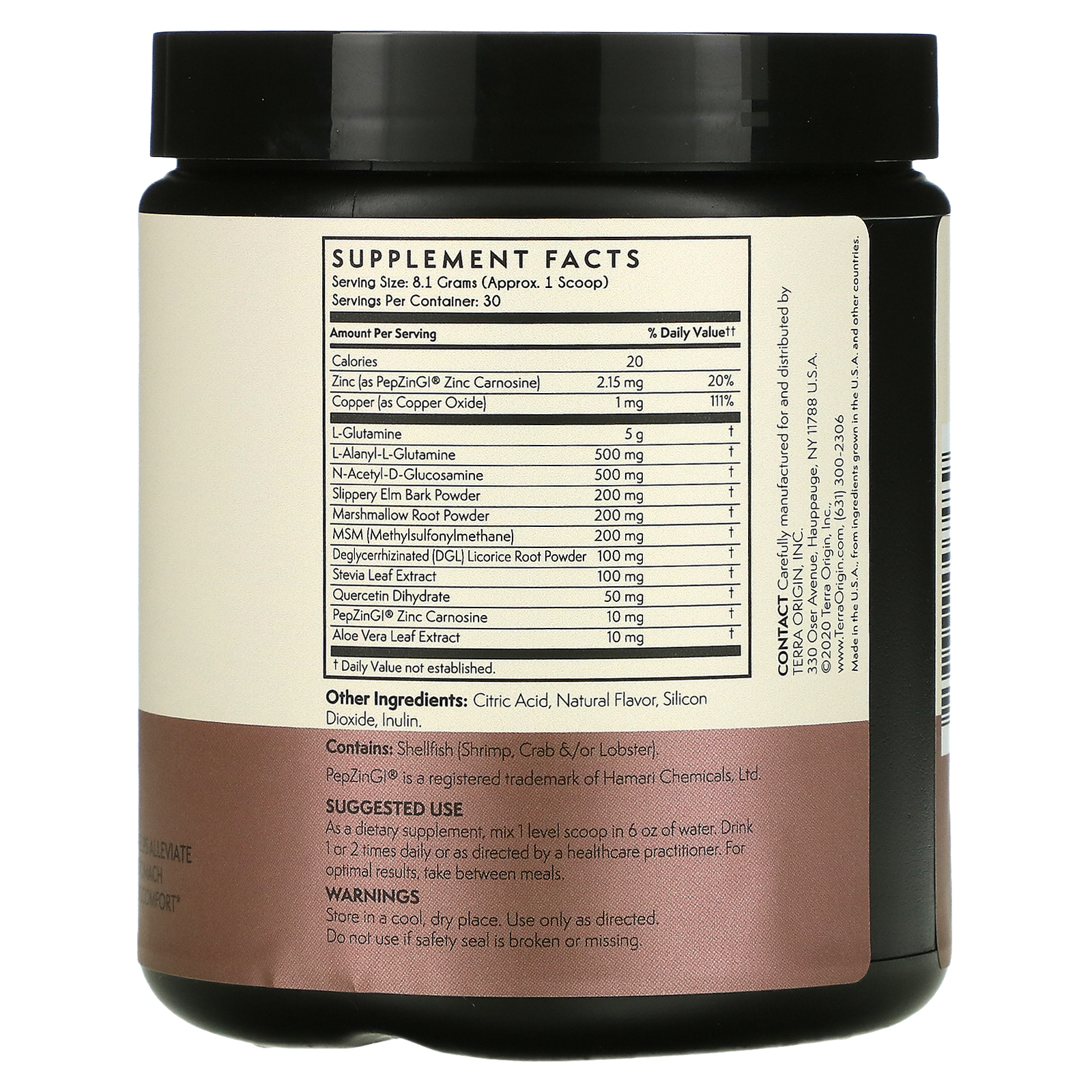 Terra Origin Healthy Gut Berry 8 57 Oz 243 G IHerb