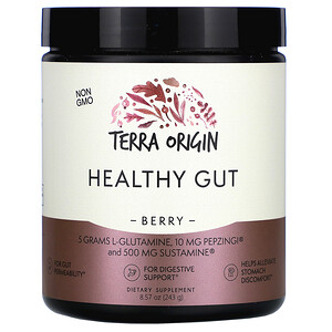 Отзывы о Terra Origin, Healthy Gut, Berry, 8.57 oz (243 g)