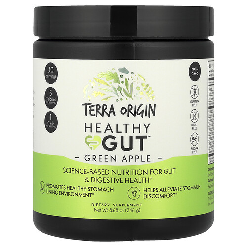 Terra Origin, Healthy Gut™, Green Apple, 8.68 oz (246 g)