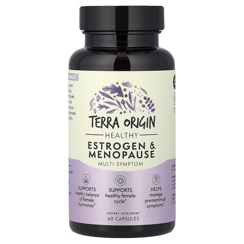 Terra Origin Healthy Estrogen & Menopause, 60 Capsules