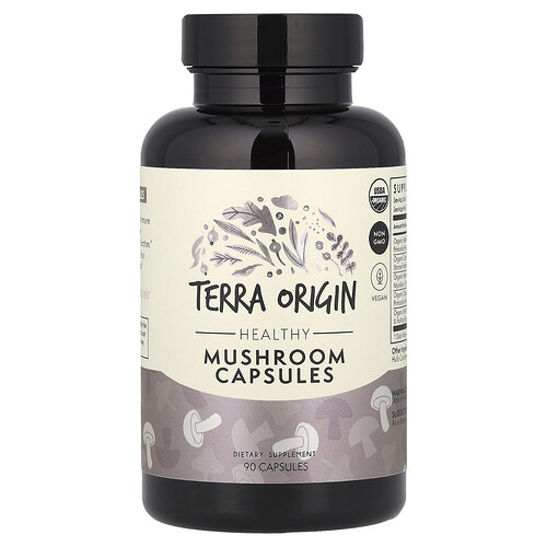 Terra Origin, Gesunde Pilzkapseln, 90 Kapseln