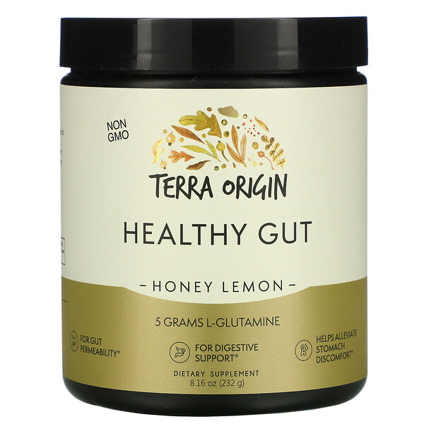 Terra Origin‏, Healthy Gut, Honey Lemon, 8.16 oz (232 g)