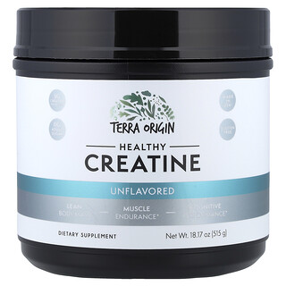 Terra Origin, Healthy Creatine, Unflavored, 18.17 oz (515 g)