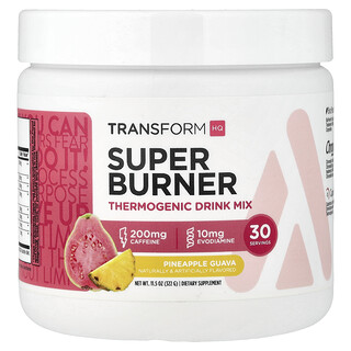 TransformHQ, Super Burner, Thermogenic Drink Mix, Pineapple Guava, 11.5 oz (322 g)