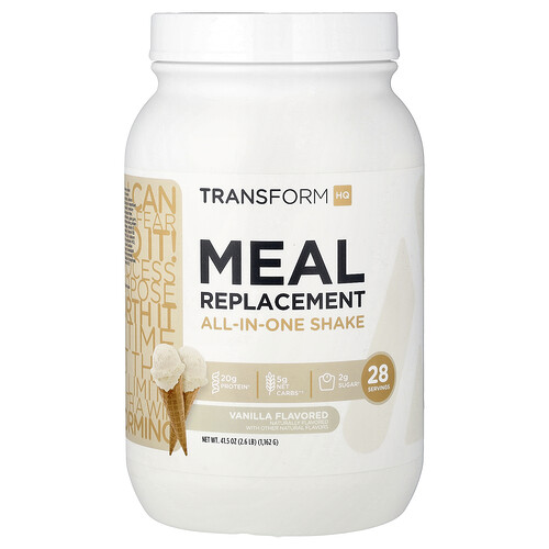 TransformHQ Meal Replacement All-in-One Shake Vanilla 2.6 lb 41.5 (1162 g)