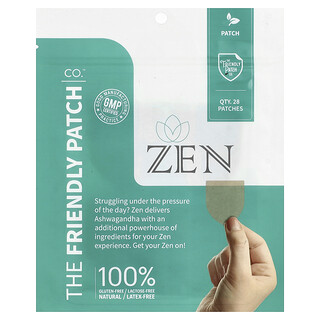 The Friendly Patch, Zen, патчи от стресса, 28 шт.