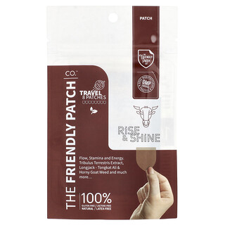 The Friendly Patch, Patchs de voyage, Rise & Shine, 8 patchs
