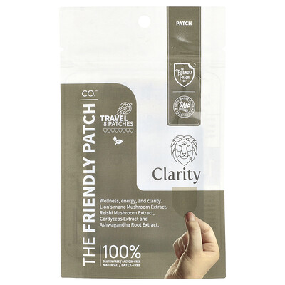 The Friendly Patch  Travel Patches  Clarity  8 Patches