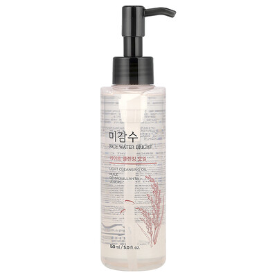 Product Image for The Face Shop, Rice Water Bright, Light Cleansing Oil, For Oily to Combination Skin, 5 fl oz (150 ml)