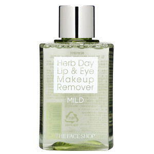 Отзывы о Зе Фасе Шоп, Herb Day Lip & Eye Makeup Remover, Mild, 4.4 fl oz (130 ml)