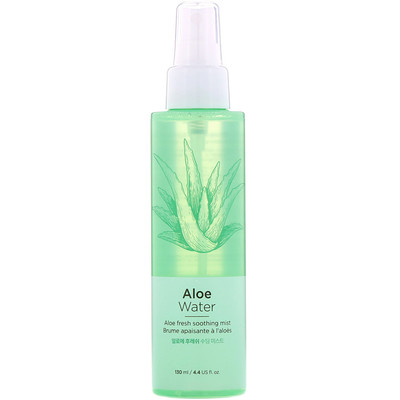 

The Face Shop «Вода с алоэ», освежающий и смягчающий мист, 130 мл