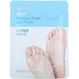 Отзывы о Зе Фасе Шоп, Smile Foot Mask, 2 Single-Use Foot Masks