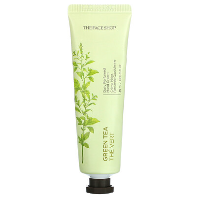 The Face Shop Daily Perfumed Hand Cream, Green Tea, 1.01 fl oz (30 ml)