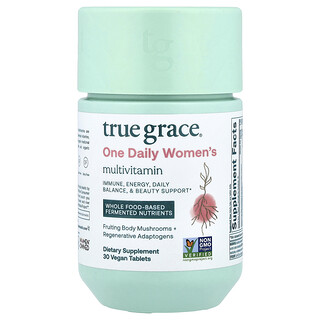 True Grace, 女性每日一次多维生素，30 片全素片