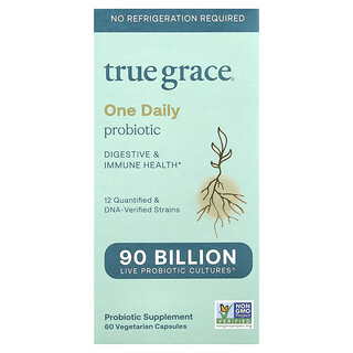True Grace, Un probiotic zilnic, 60 capsule vegetariene