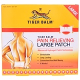 Tiger Balm, Обезболивающий пластырь, большой размер, 4 шт. (8 x 4 дюймов шт.) отзывы