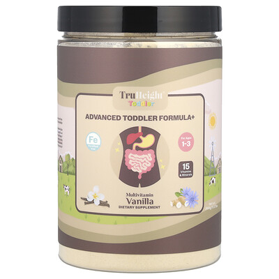 TruHeight  Toddler Complete Nutrition  For Ages 1-3  Vanilla  5.5 oz (155.4 g)