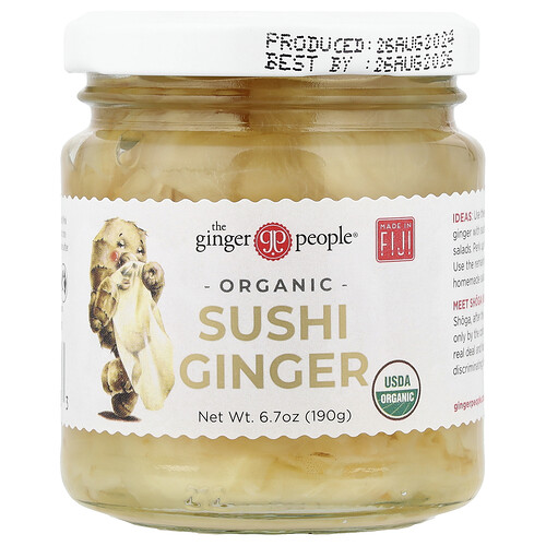 The Ginger People Organic Sushi Ginger, 6.7 oz (190 g)
