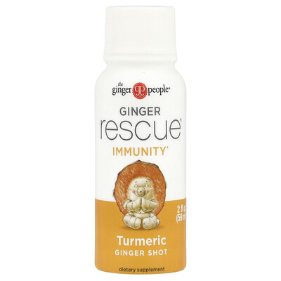 The Ginger People  Ginger Rescue® Shot  Turmeric  2 fl oz (59 ml)