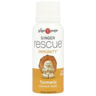 The Ginger People, Ginger Rescue Shots，野姜黄味，2 液量盎司（60 毫升）